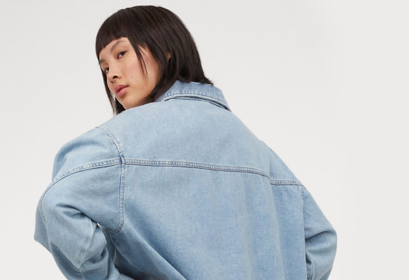 Faux Leather Overshirt With Pocket - Image 2